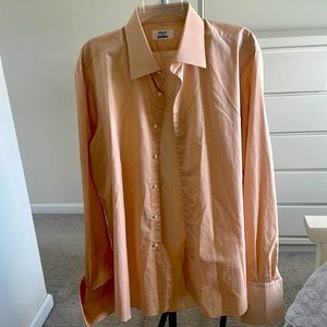 Men’s long sleeve button down shirt Neiman Marcus